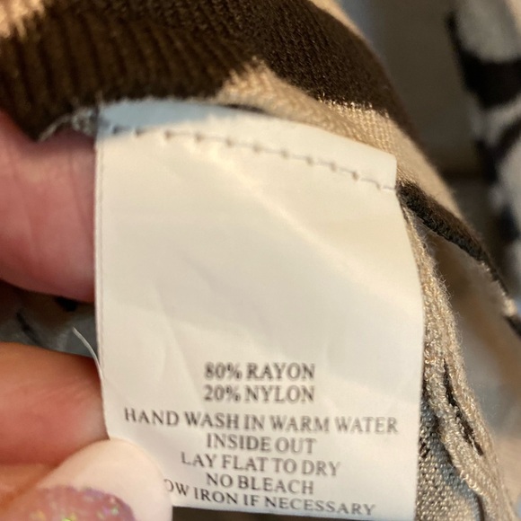 Zebra Print BELLISSIMA sweater - Picture 6 of 6